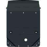 Купить ALFECO - ALF3418 Защита для картера и радиатора BMW 1-серия F20, F21 2011-2023