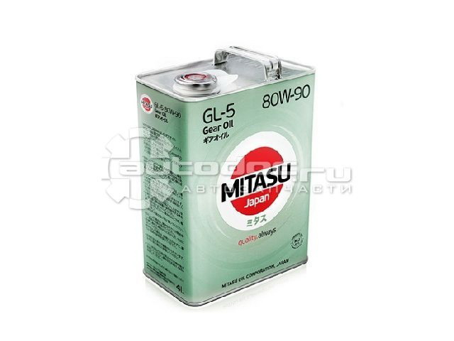 Купить запчасть MITASU - MJ4314 MITASU GEAR OIL 80W-90