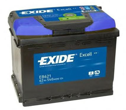 Купить запчасть EXIDE - EB621 Аккумулятор