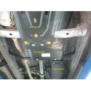 Купить ALFECO - ALF5606 Защита для радиатора, картера и КПП (3 части) Jac N35 2019-2023