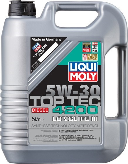 Купить запчасть LIQUI MOLY - 2376 Top Tec 4200 Diesel 5W-30