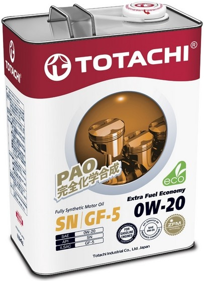 Купить запчасть TOTACHI - 4562374690622 EXTRA FUEL ECONOMY 0W-20