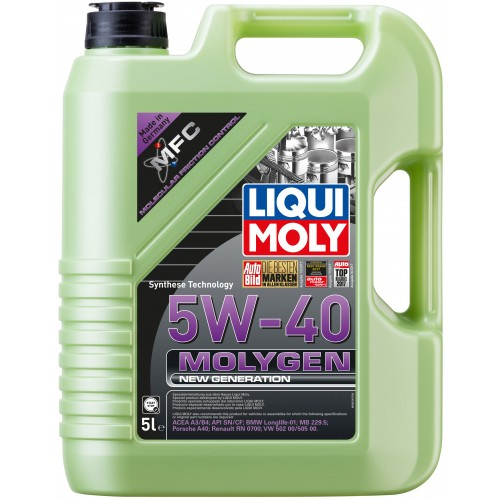 Купить запчасть LIQUI MOLY - 9055 Molygen New Generation 5W-40