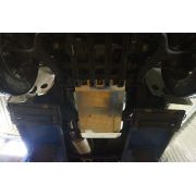 Купить АВС-Дизайн 2607ABC Защита алюминиевая для КПП + РК Volkswagen Amarok I 2010-2016