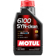 Купить MOTUL - 107947 Моторное масло 6100 SYN-CLEAN 5W-30 1л 107947