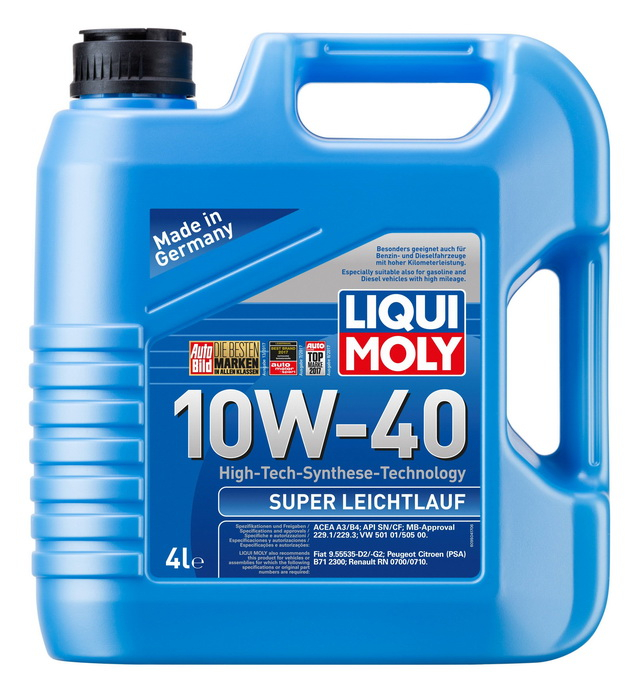 Купить запчасть LIQUI MOLY - 1916 Super Leichtlauf 10W-40