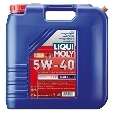 Купить запчасть LIQUI MOLY - 1333 Diesel High Tech 5W-40