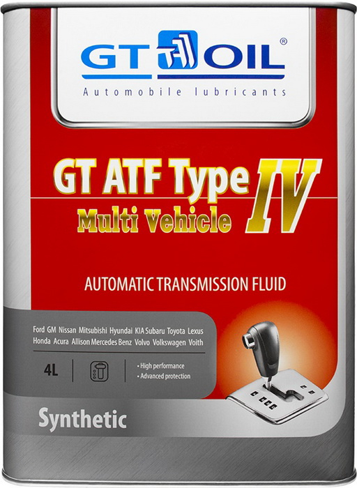 Купить запчасть GT-OIL - 8809059407912 GT-OIL ATF T-IV Multi Vehicle