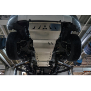 Купить АВС-Дизайн 1432ABC Защита алюминиевая для картера, радиатора, РК и КПП Mitsubishi Pajero Sport III 2016-2023