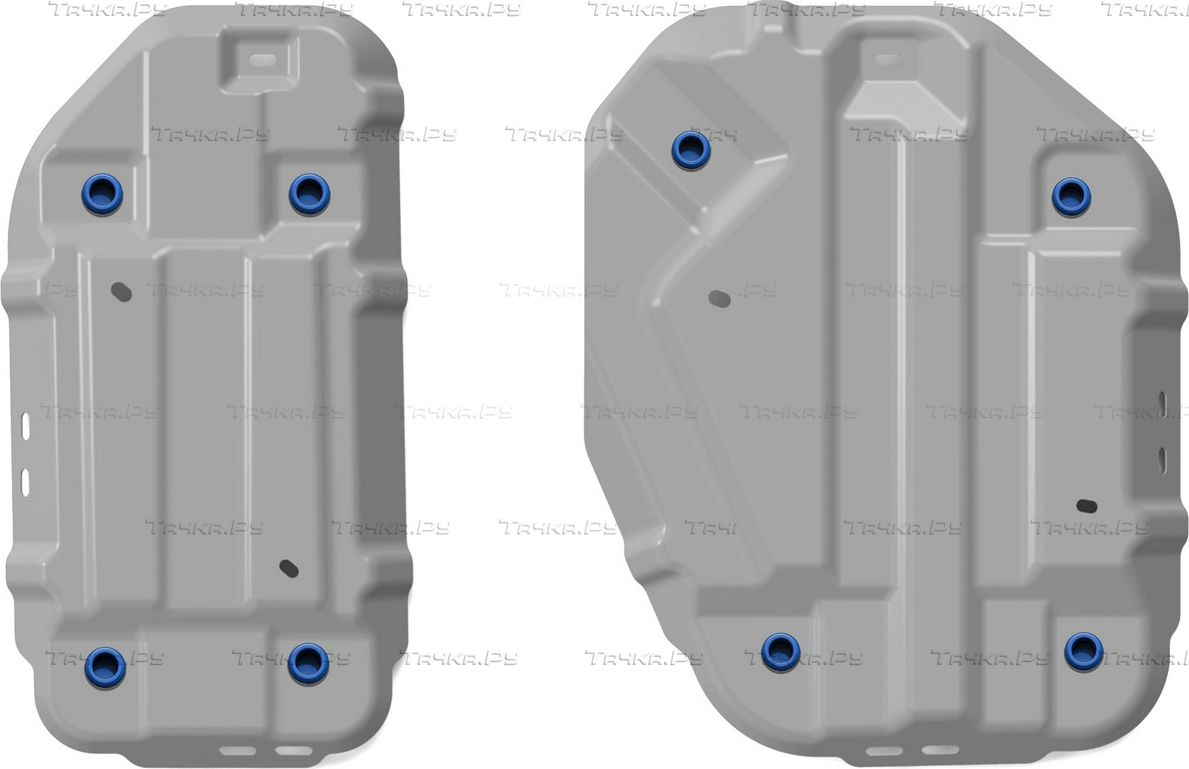 Купить запчасть RIVAL - 33395351 Защита алюминиевая для топливного бака Toyota RAV4 XA50 2019-2023