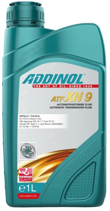 Купить запчасть ADDINOL - 4014766075031 ADDINOL ATF XN 9