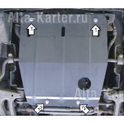 Купить MOTODOR - 01203 Защита для картера, КПП Mercedes-Benz С-Класс W202 1993-2000