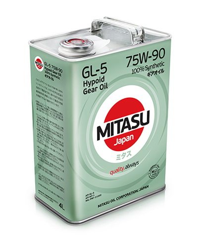 Купить запчасть MITASU - MJ4104 MITASU GEAR OIL 75W-90 GL-5