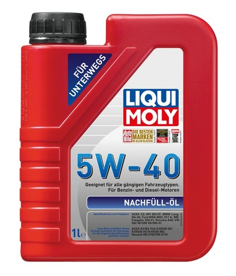 Купить запчасть LIQUI MOLY - 8027 Nachfull Oil 5W-40