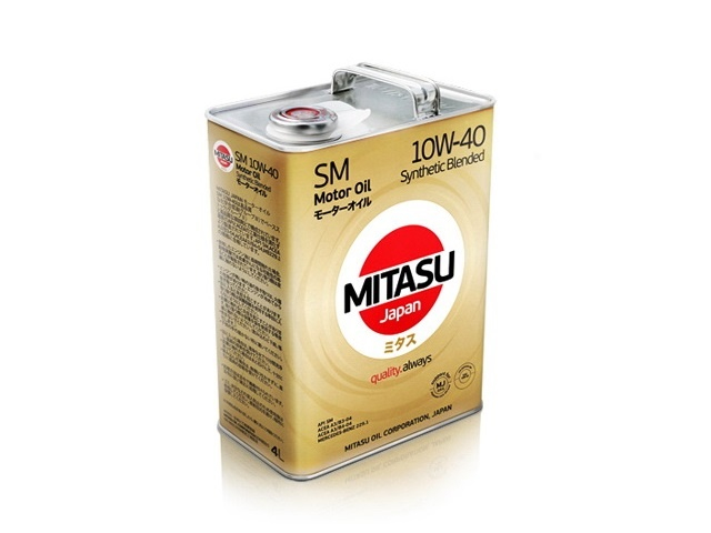 Купить запчасть MITASU - MJ1224 MOTOR OIL SM 10W-40 A3/B4