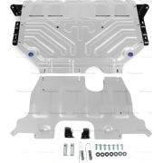 Купить RIVAL - 33358612 Защита алюминиевая для картера и КПП Volkswagen Teramont 2017-2023
