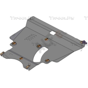 Купить ALFECO - ALF24151AL Защита алюминиевая для картера и КПП Toyota Ipsum II 4х2, 4х4 2001-2009