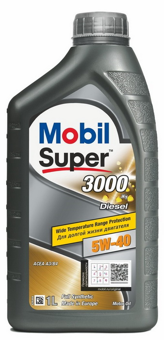 Купить запчасть MOBIL - 152573 Super 3000 X1 Diesel 5W-40