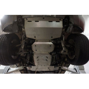 Купить АВС-Дизайн 1118ABC Защита алюминиевая для радиатора, двигателя, КПП, РК Kia Mohave I, I рестайлинг (HM) 2008-2020