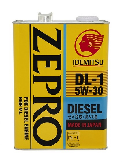 Купить запчасть IDEMITSU - 2156004 ZEPRO DIESEL DL-1 5W-30