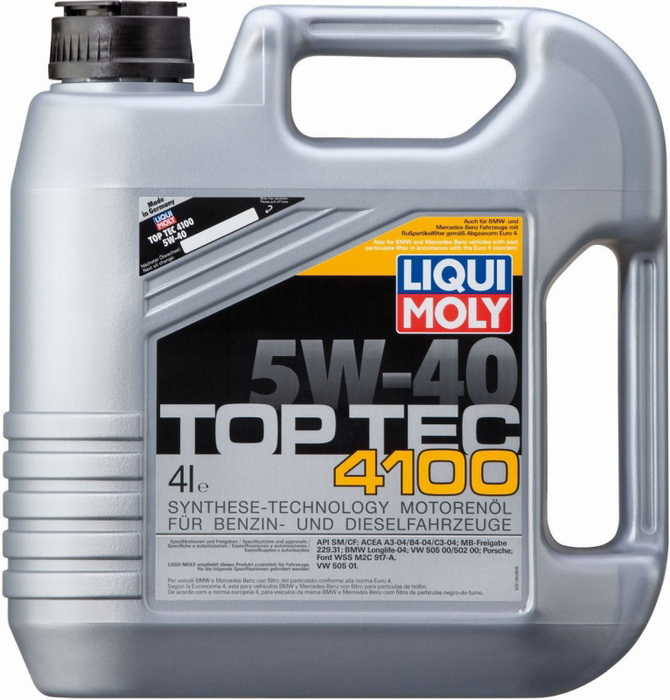 Купить запчасть LIQUI MOLY - 7547 Top Tec 4100 5W-40