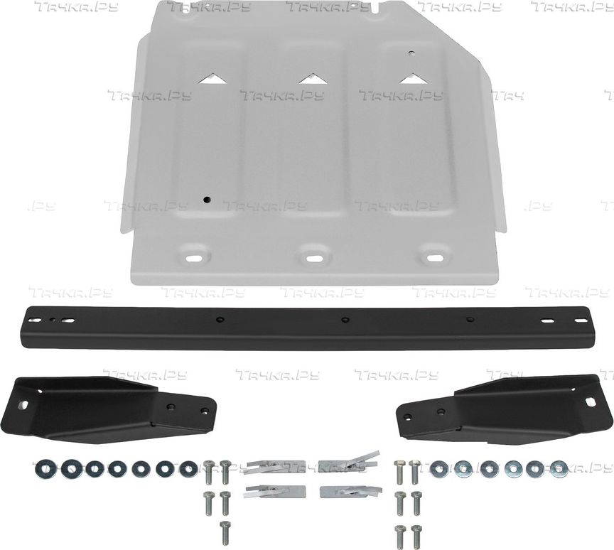 Купить запчасть RIVAL - 33320251 Защита алюминиевая для РК Great Wall Poer 2021-2023