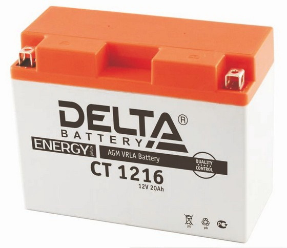 Купить запчасть DELTA - CT1216 Аккумулятор