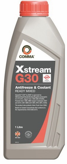Купить запчасть COMMA - XSM1L COMMA XSTREAM G30 ANTIFREEZE & COOLANT READY MIXED