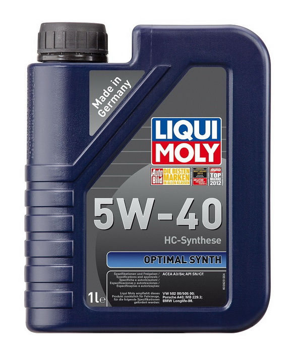 Купить запчасть LIQUI MOLY - 3925 Optimal Synth 5W-40