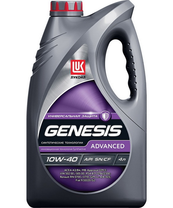 Купить запчасть LUKOIL - 1632650 GENESIS ADVANCED 10W-40