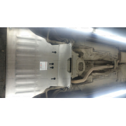 Купить ALFECO - ALF3037AL Защита алюминиевая для картера (большая) Audi A4 B8 2013-2015 (с электрогидроусилителем руля)