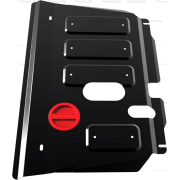 Купить АвтоБРОНЯ 111057071 Защита для картера и КПП Toyota Ractis I FWD 2005-2010