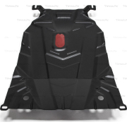 Купить АвтоБРОНЯ 111013101 Защита для картера и КПП Daewoo Nexia I рестайлинг 2008-2016