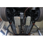 Купить АВС-Дизайн 1417ABC Защита алюминиевая для картера, бака, трубопровода для Mitsubishi Outlander III 2013-2023