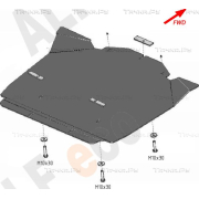 Купить ALFECO - ALF3303 Защита для картера Chrysler 300C I 2005-2007