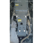 Купить MOTODOR - 383220 Защита алюминиевая для КПП, РК Lаnd Rover IV Vogue 2013-2023