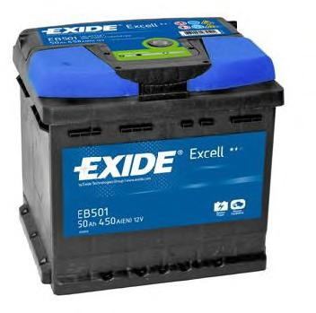 Купить запчасть EXIDE - EB501 Аккумулятор