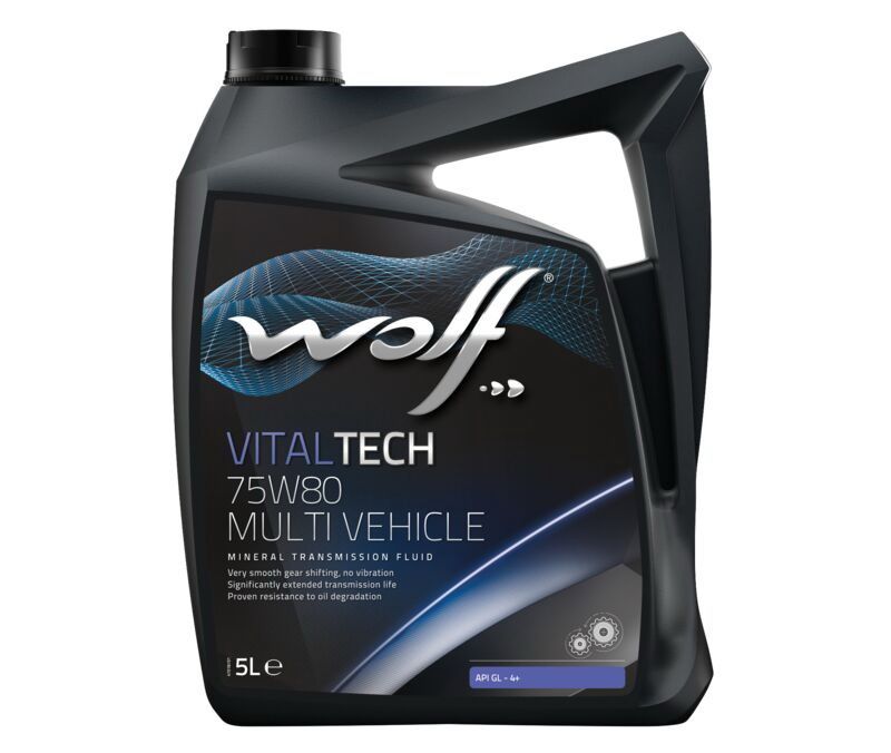 Купить запчасть WOLF - 8303708 WOLF VITALTECH 75W-80 MULTI VEHICLE