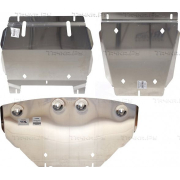 Купить АВС-Дизайн 1018ABC Защита алюминиевая для картера и КПП Hyundai H1 Grand Starex 2007-2023