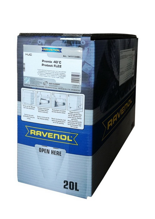 Купить запчасть RAVENOL - 4014835855977 RAVENOL HJC HYBRID JAPANESE COOLANT PREMIX -40°C (ECOBOX)