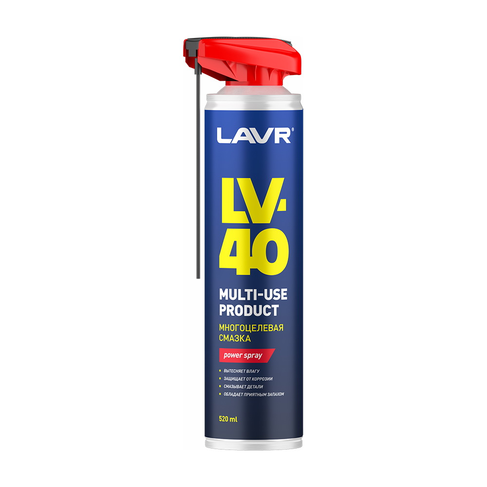 Купить запчасть LAVR - LN1453 Смазка многоцелевая LV-40, 520 мл