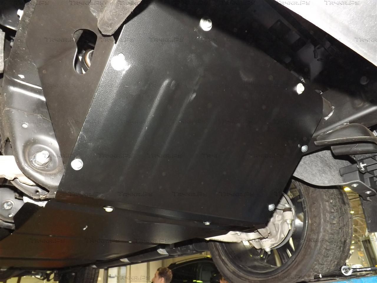 Купить запчасть ALFECO - ALF3706 Защита для картера (2 части) Chevrolet Tahoe IV 2014-2020