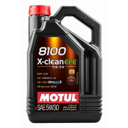 Купить MOTUL - 109171 Моторное масло 8100 X-сlean EFE 5W-30 4л (104776, 111861) 109171