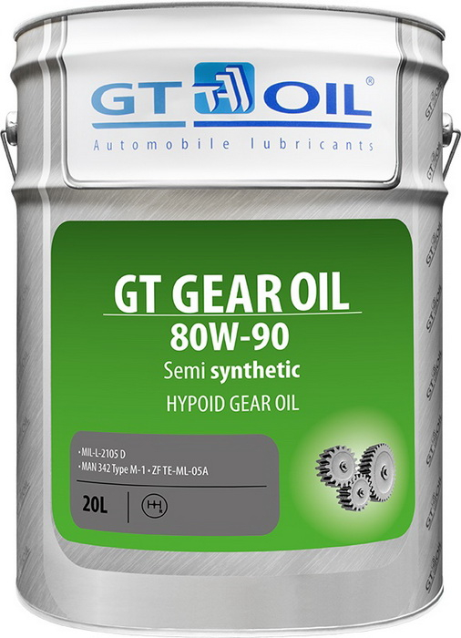 Купить запчасть GT-OIL - 8809059407097 GT-OIL GEAR Oil 80W-90 GL-4