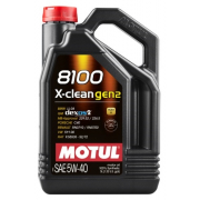 Купить MOTUL - 109762 8100 X-CLEAN GEN2 5W-40