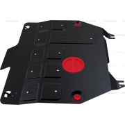 Купить АвтоБРОНЯ 111021301 Защита для картера и КПП Honda CR-V IV 2012- 2015