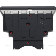 Купить АвтоБРОНЯ 111057661 Защита для картера и КПП Toyota Corolla E120, E130 4WD 2000-2007