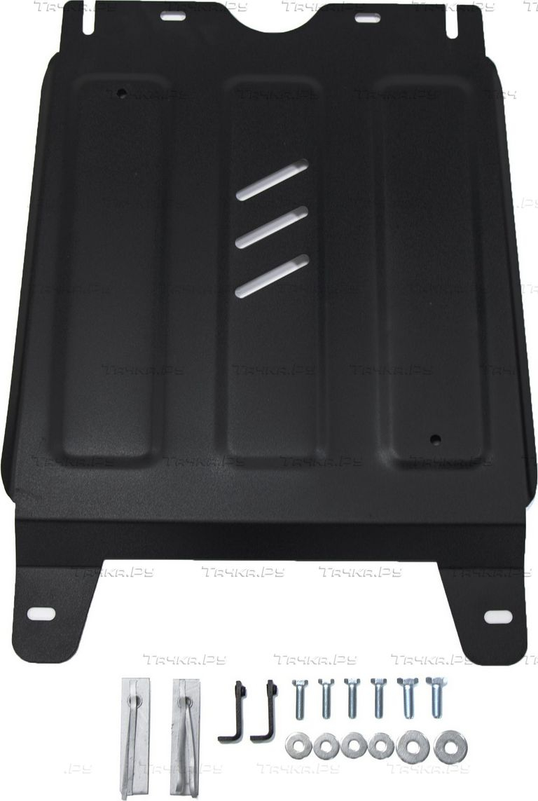 Купить запчасть RIVAL - 11195031 Защита для КПП Toyota Fortuner II 4WD 2017-2020 2020-2023