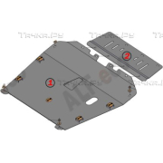 Купить ALFECO - ALF24150ST Защита для картера и КПП Toyota Harrier 1997-2003