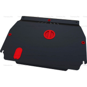 Купить АвтоБРОНЯ 111061041 Защита для картера и КПП ТагАЗ Vega С100 2009-2010